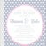 pink white gray  polka dot baby shower invitations