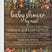 rustic floral baby shower invitation cards wood botanical style