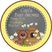 teddy bear bee baby shower sticker with honeycomb hive daisies and buzzing bees rustic theme