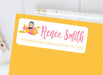 Airplane Address Labels For Girls
