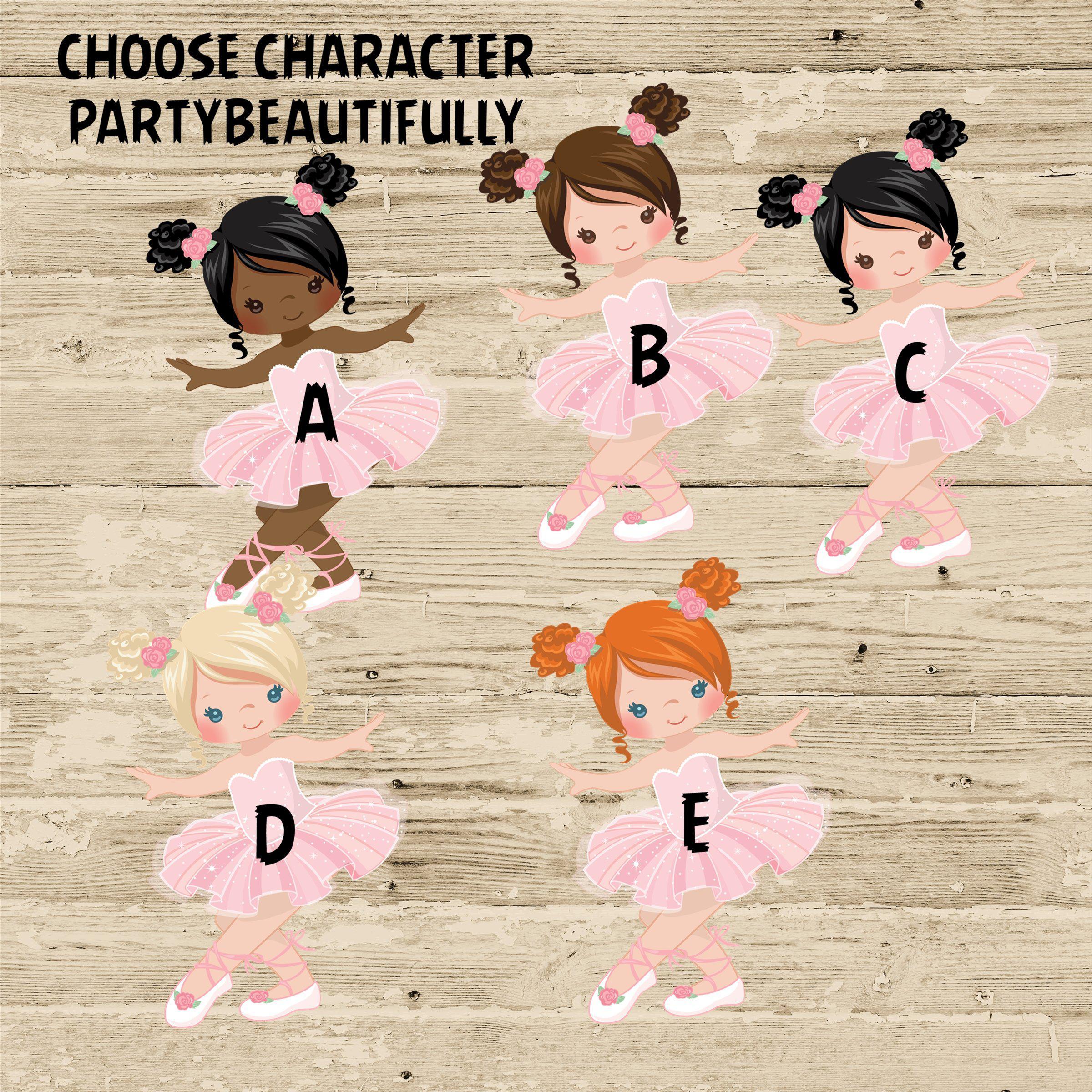 Ballet Back To School Supply Name Labels