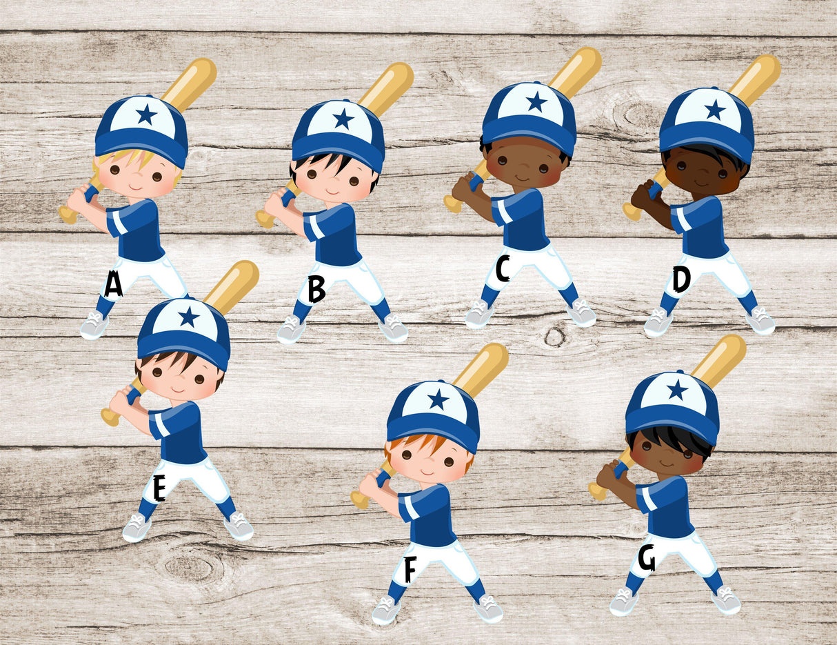 Baseball Birthday Party Stickers Or Favor Tags