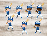 Baseball Birthday Party Stickers Or Favor Tags