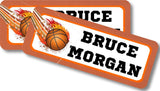 Basketball Back To School Supply Name Labels