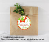 Berry sweet personalized strawberry sticker for girls