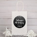 Black & White Birthday Party Stickers Or Favor Tags