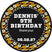 Black and orange soccer border favor labels for parties
