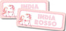 Blush pink unicorn back to school name labels