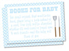 Boys Baby Q Book Request Cards