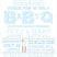 pastel blue boys baby q invitations picnic cookout theme
