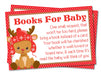 Boys Christmas Reindeer Book Request Cards