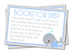Boys Whale Book Request Cards