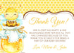 Bumble Bee Baby Shower Thank You Cards
