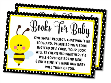 Bumble Bee Book Request Cards