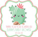 Cactus Succulent Baby Shower Stickers Or Favor Tags
