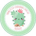 Cactus Succulent Birthday Party Stickers Or Favor Tags