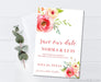 Coral Wedding Save The Date Cards