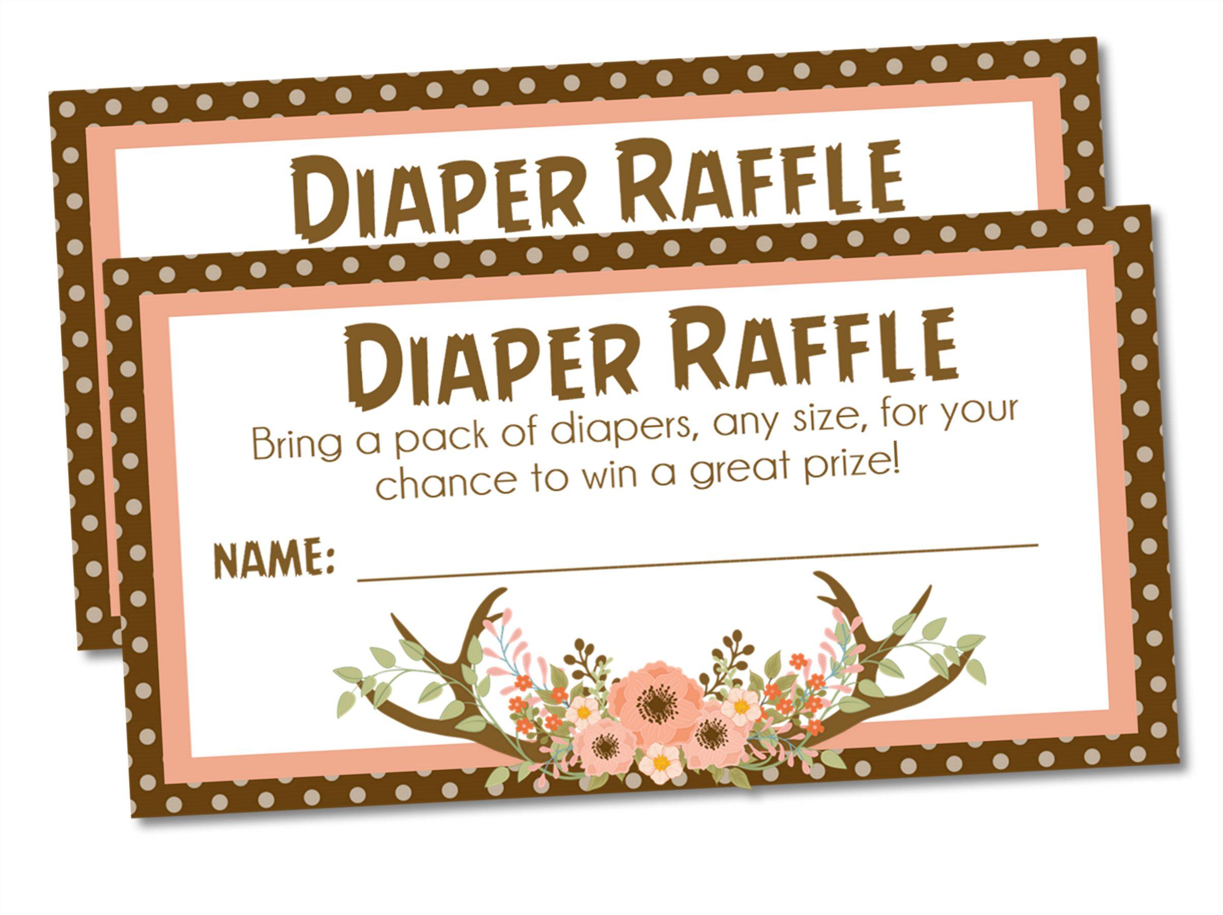 Diaper Raffle