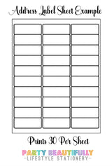 Fairy Address Labels