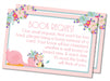 Flamingo Book Request Cards