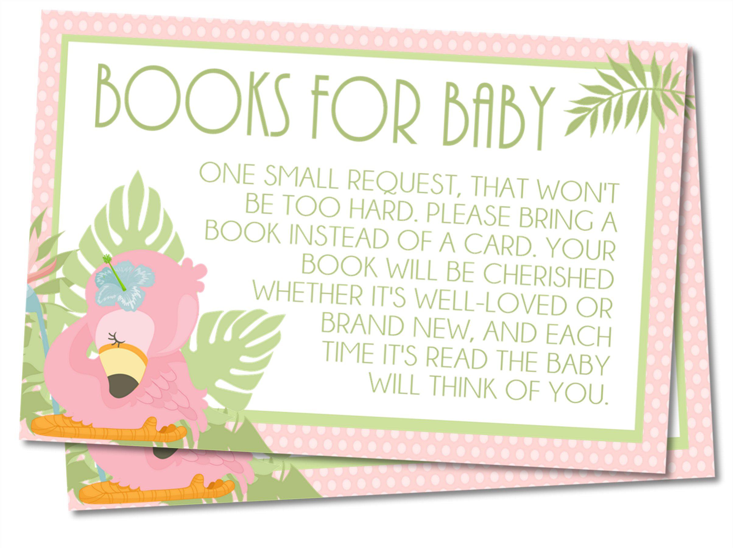Flamingo Book Request Cards