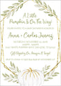 Gender Neutral Fall Pumpkin Fall Baby Shower Invitations