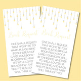 Gender Neutral Little Star Book Request Cards