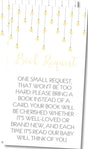 Gender Neutral Little Star Book Request Cards