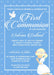 Girls Blue First Communion Invitations