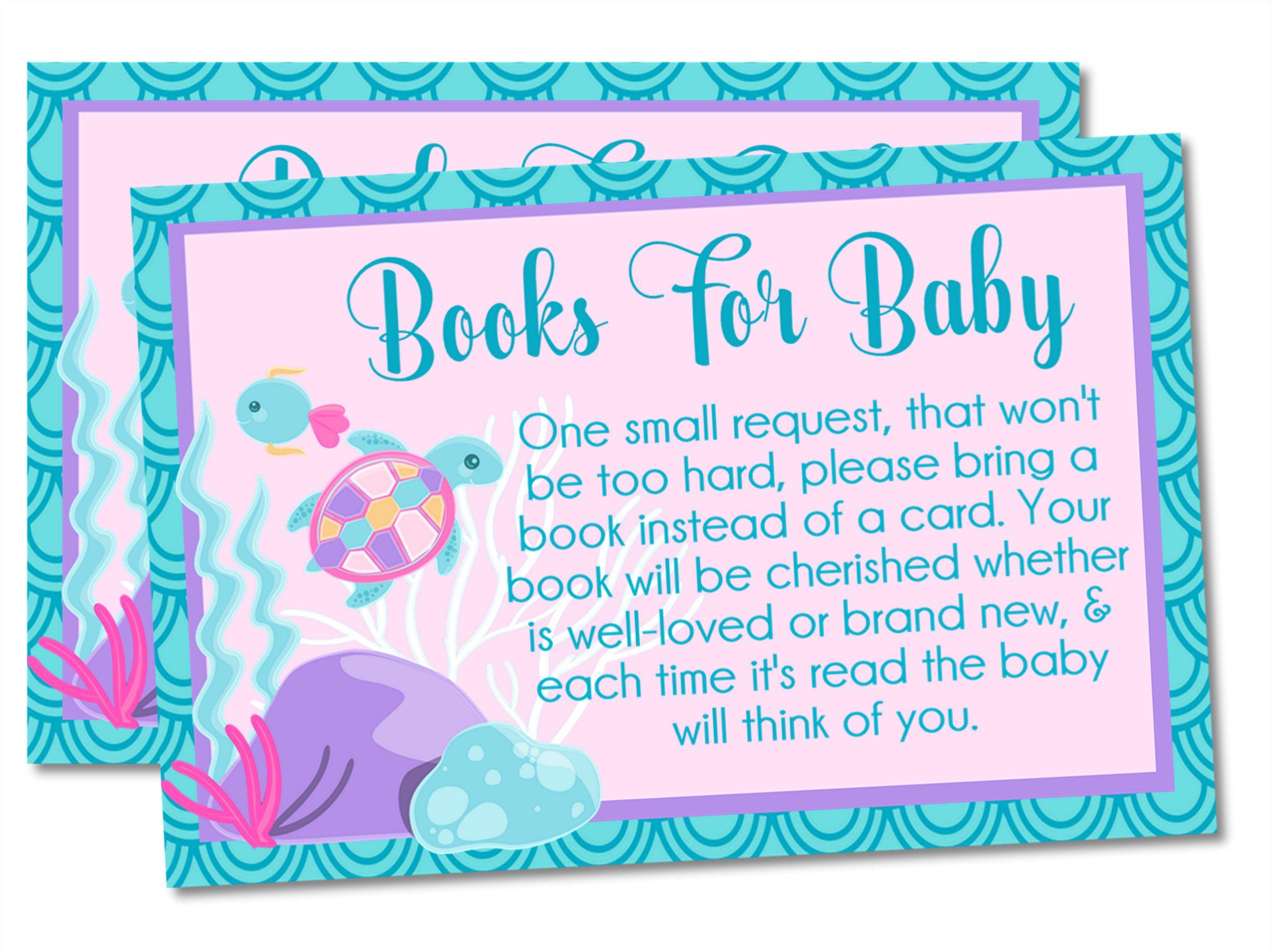 Girls Under The Sea Book Request Cards