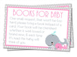 Girls Whale Book Request Cards
