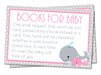 Girls Whale Book Request Cards