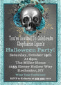 Gothic Halloween Party Invitations