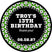 Green soccer ball border favor labels for party treats
