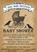 Halloween Baby Shower Invitations