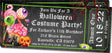 Halloween Birthday Party Ticket Invitations