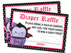 Halloween Diaper Raffle Tickets