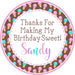 Ice Cream Birthday Party Stickers Or Favor Tags