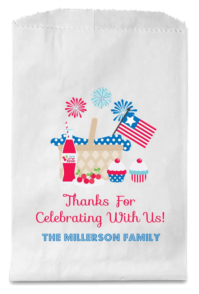 July 4th Favor Bags
