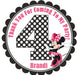 Minnie Mouse Birthday Party Stickers
