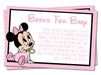 Minnie Mouse Book Request Cards