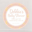 Moon & Stars Baby Shower Stickers Or Favor Tags