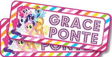 My Little Pony Back To School Supply Name Labels