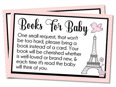 Paris Book Request Cards