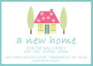 Pastel New Address Moving Announcement Cards
