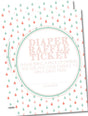 Pastel Raindrops Baby Shower Diaper Raffle Tickets Printable PDF Download