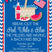 Patriotic picnic themed Independence Day party invitation