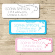 Personalized First Communion return address labels