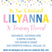 Pink, Blue And Yellow Confetti Birthday Party Invitations