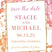 Pink purple gold wedding save the dates
